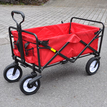 Load image into Gallery viewer, Four Wheel Drive Car Folding Garden Outdoor Sports Car Trolley Cart With Folding Garden Cart
