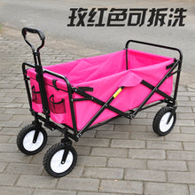 Load image into Gallery viewer, Four Wheel Drive Car Folding Garden Outdoor Sports Car Trolley Cart With Folding Garden Cart
