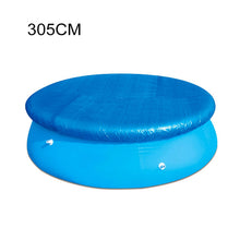 Load image into Gallery viewer, 244/305/366/396cm Round Swimming Pool Cover  Roller Family Garden Folding Pool Cover Pools Swimming Pool &amp; Accessories
