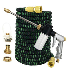 Load image into Gallery viewer, New Water Gun Garden Hose Retractable Magic Hose EU High Pressure Car Wash Hose With Metal Spray Gun Outdoor Garden Watering
