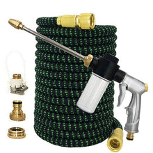 Load image into Gallery viewer, New Water Gun Garden Hose Retractable Magic Hose EU High Pressure Car Wash Hose With Metal Spray Gun Outdoor Garden Watering
