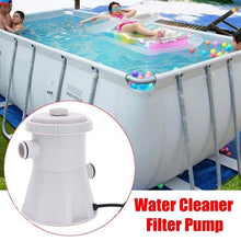 Load image into Gallery viewer, US/EU Plug Pool Filter Pump Pool Cleaner Circulation Pump Pool Filter Device For Above Ground Pools Cleaning Tool Dropshipping
