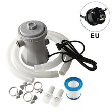 Load image into Gallery viewer, US/EU Plug Pool Filter Pump Pool Cleaner Circulation Pump Pool Filter Device For Above Ground Pools Cleaning Tool Dropshipping
