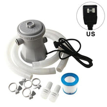 Load image into Gallery viewer, US/EU Plug Pool Filter Pump Pool Cleaner Circulation Pump Pool Filter Device For Above Ground Pools Cleaning Tool Dropshipping
